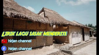 Lirik lagu Sasak menderite