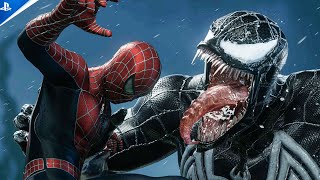 Spider-Man 3 Raimi Suit Vs Venom FINAL BOSS FIGHT | Marvel's Spider-Man 2 screenshot 2