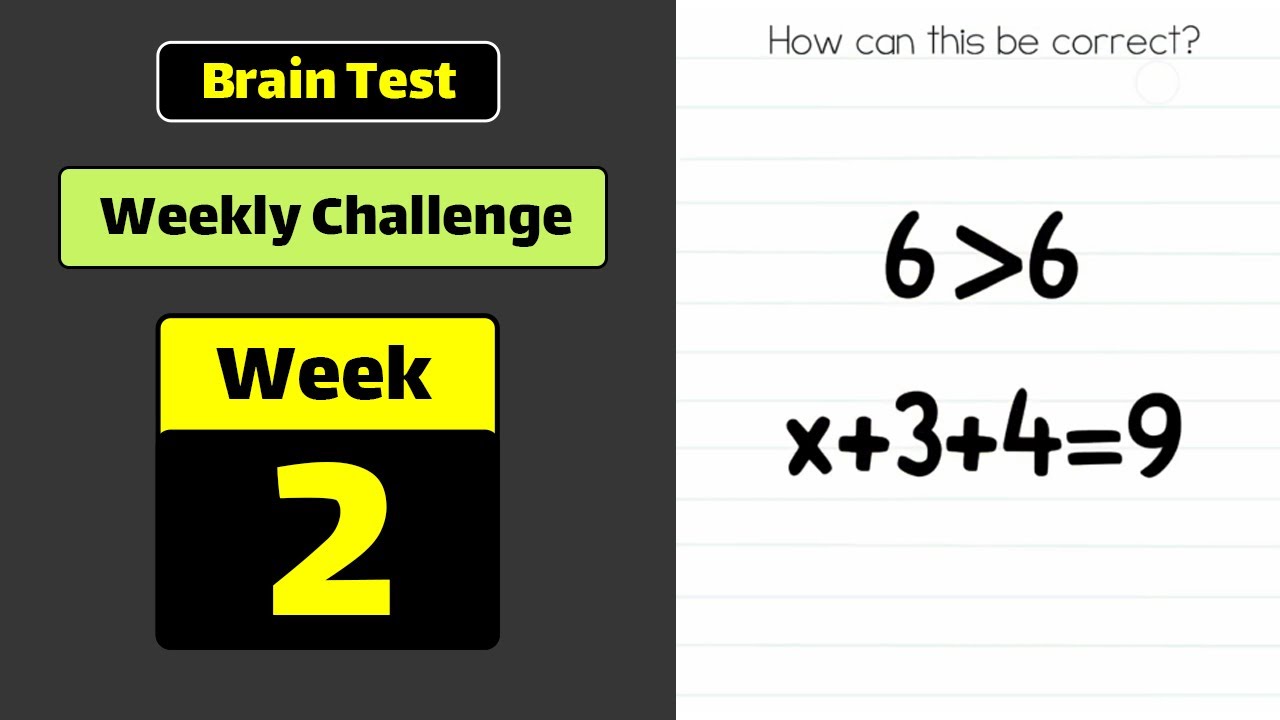 Brain Test: Tricky Puzzles - Week 2 | Weekly Challenge Answer