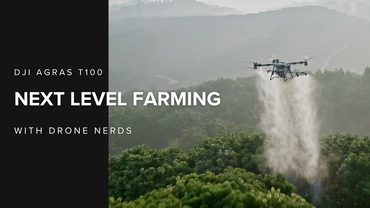 DJI Agras T100 Features: Faster, Smarter, More Powerful