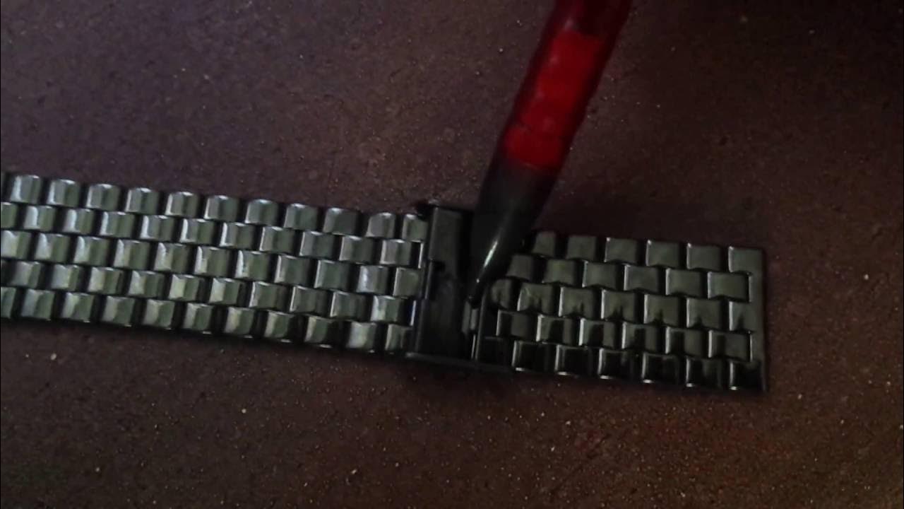 Nixon Time Teller Watch How to Adjust the Band YouTube