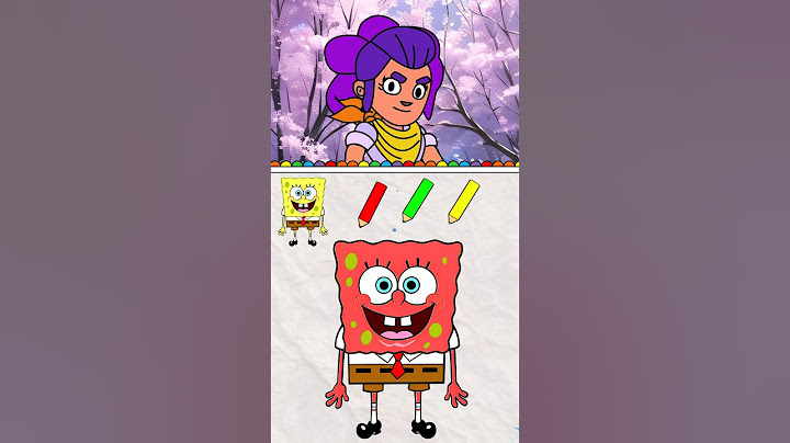 What is your IQ : Painting color Spongebob Red puzzle game  #puzzle #colorgame #coloring #paint
