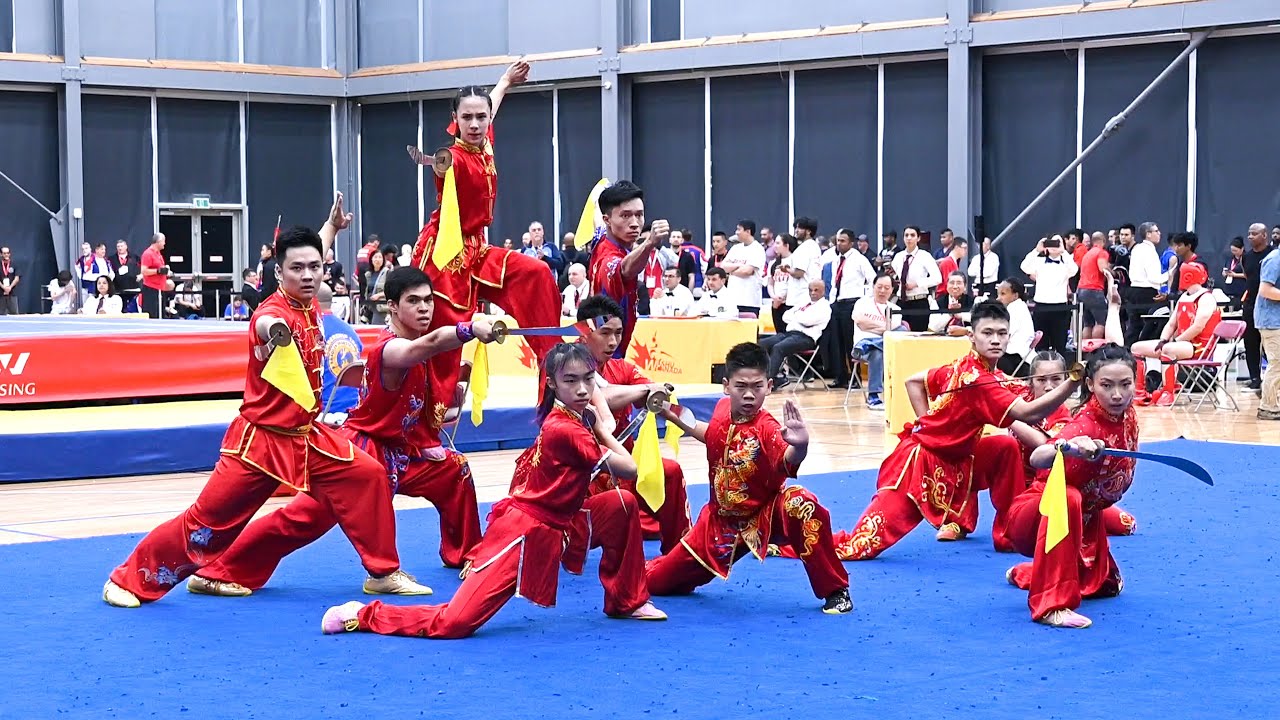 Wayland Li Group Set 集體 - 1st PLACE - 4th Pan American Kung Fu Championships 2023