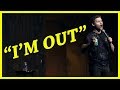 Comedian Walks Off Stage Because of Rude Audience
