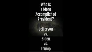 ChatGPT BIAS ALERT: Who is a more Accomplished President? Thomas Jefferson vs Biden vs Trump #shorts