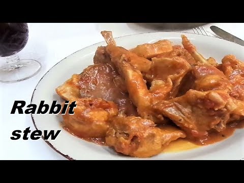 Rabbit Stew Italian recipe, Hunters rabbit- coniglio alla Cacciatore.