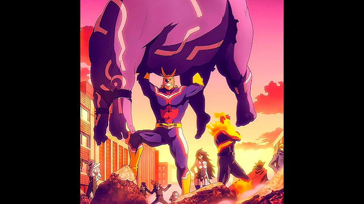 All Might & Endeavor vs Monsters 😱🔥 | My Hero Academia Vigilantes #myheroacademia #edit  #mha #anime