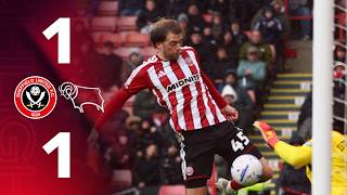 Sheffield United 1-1 Derby County | EFL Championship highlights