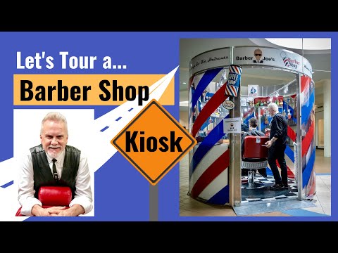 Barber Shop Kiosk: a Tour of the World's First 1-Chair Barber Shop Franchise