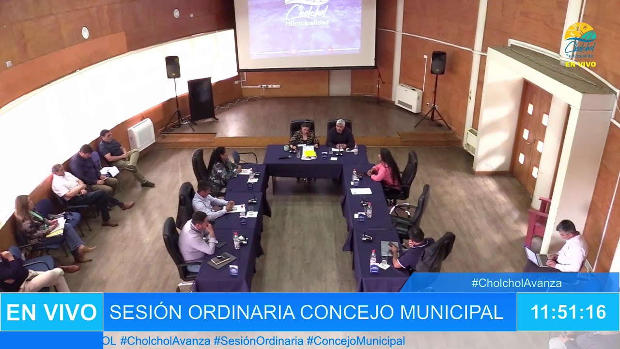 En vivo: Sesión Ordinaria Concejo Municipal Lunes 12 de Enero 2026. .