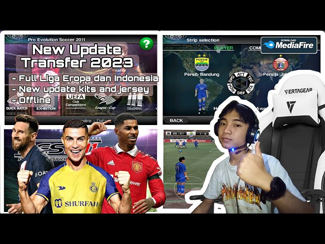 PES 2011 MOD 2019 Android Offline 50 MB New Transfer Update