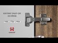 Handorf AnyWay Snap-on 3D Hinge  HH151 | HH161 Series