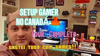 VIDA NO CANADÁ 🍁🇨🇦 : TOUR NO SETUP GAMER+PREÇOS+POLÊMICA