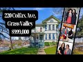 220 Colfax Ave, three story Victorian in Grass Valley