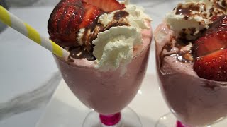 milkshake ميلك تشيك احسن من تاع المحلات يبرد القلب تفرحي بيه وليداتك