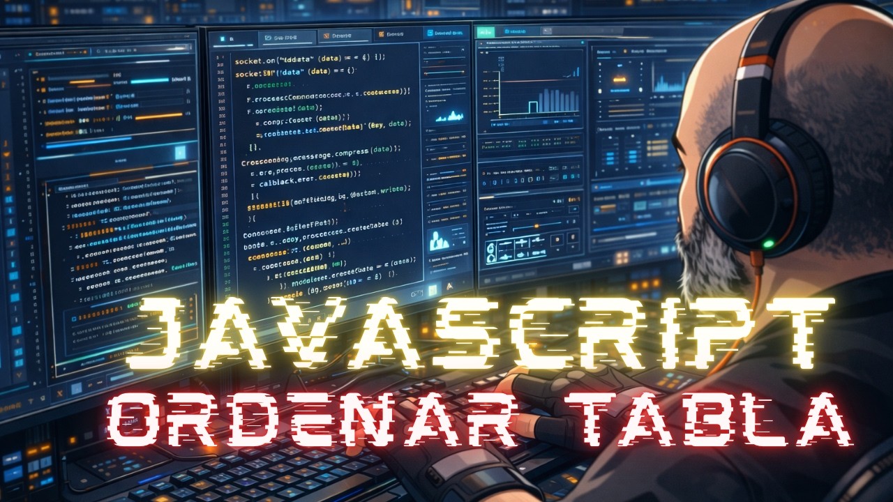 Como ordenar una tabla con Javascript sin usar herramientas de terceros ...