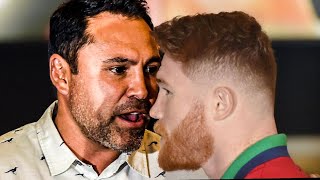  DE LA HOYA WANTS FIGHT AGAINST CANELO AND MAYWEATHER