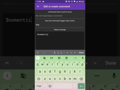 How To Make A Say Command With BDFD