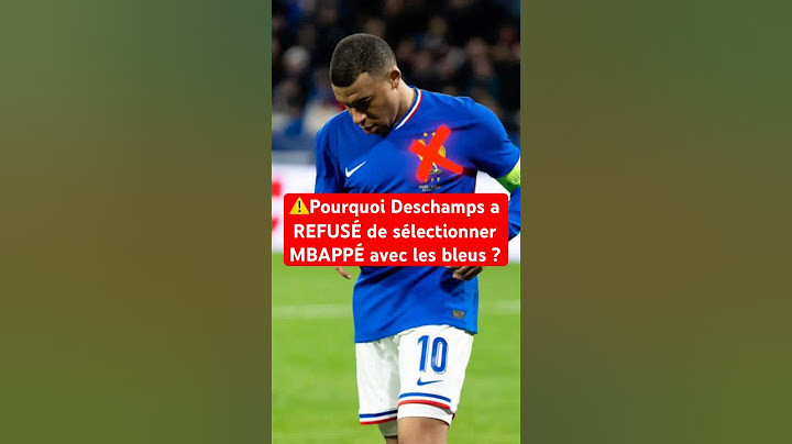 La 3e raison est TERRIBLE 😭 #football #mbappe #equipedefrance #realmadrid #deschamps #psg