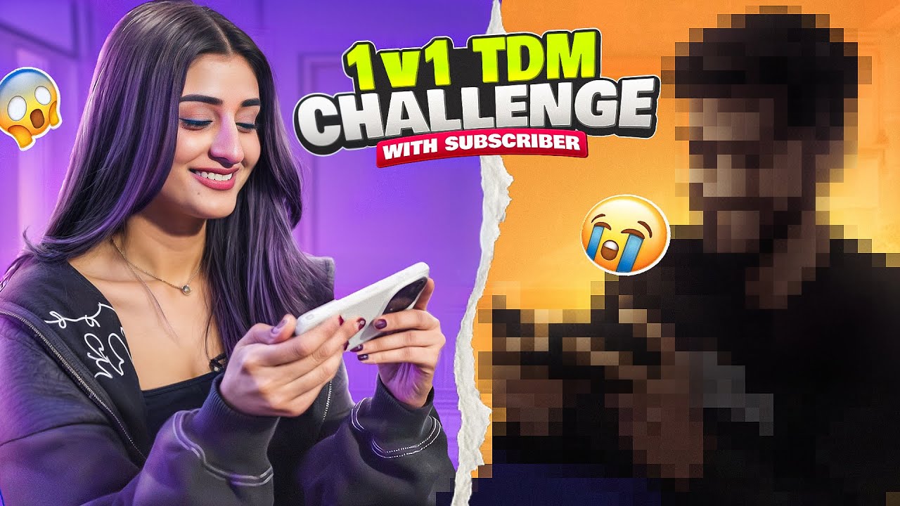 1v1 TDM CHALLENGE - Winner Takes ₹10,000!” 😱🔥 