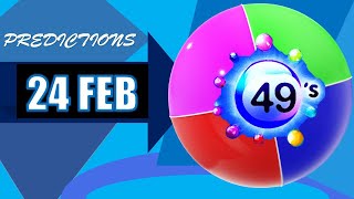 Dobbel UK 49 Prediction for today - 24 Feb 24