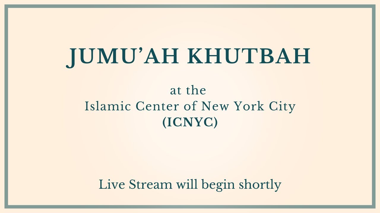 Jumu'ah Khutbah | 11.21.2025