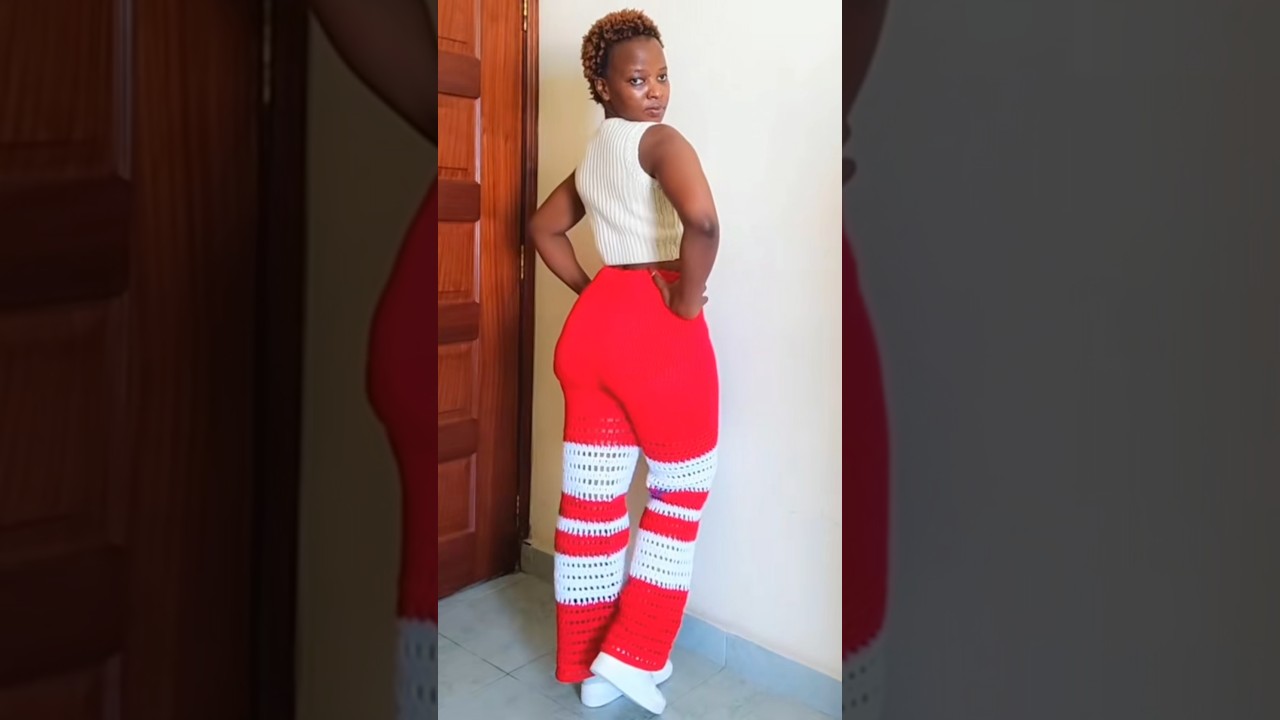 The Easiest Crochet Pants I've Ever Made. The Tutorial is Available