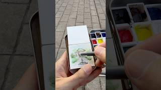 Mini painting of Hamilton park