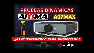 ‍ Aiyima A07Max | ¿Amplificadores para audiófilos? | Pruebas dinámicas #viral #techno #aiyima