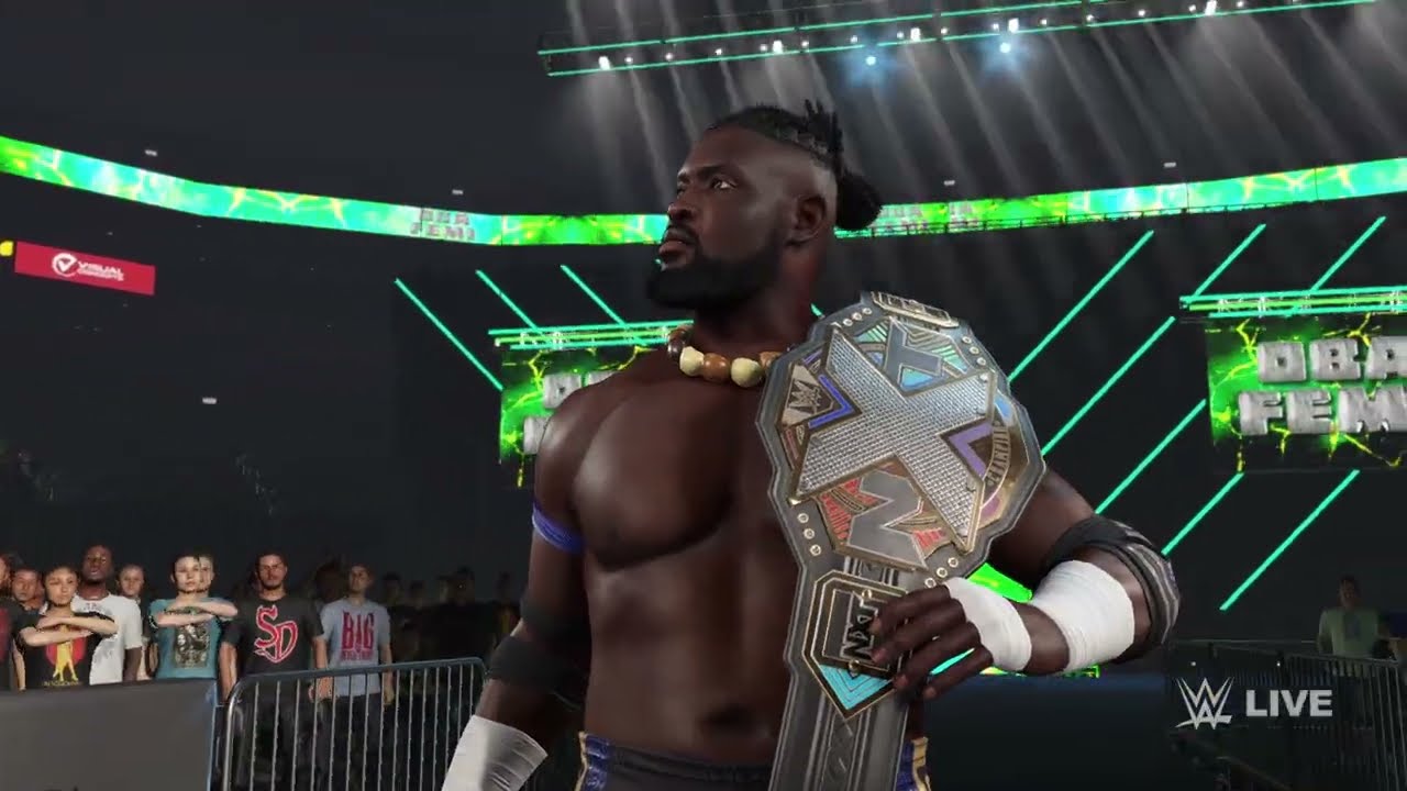 WWE 2K25 - Геймплей симулятора арены WWE SNME 2K25 - Полный матч (PS5)