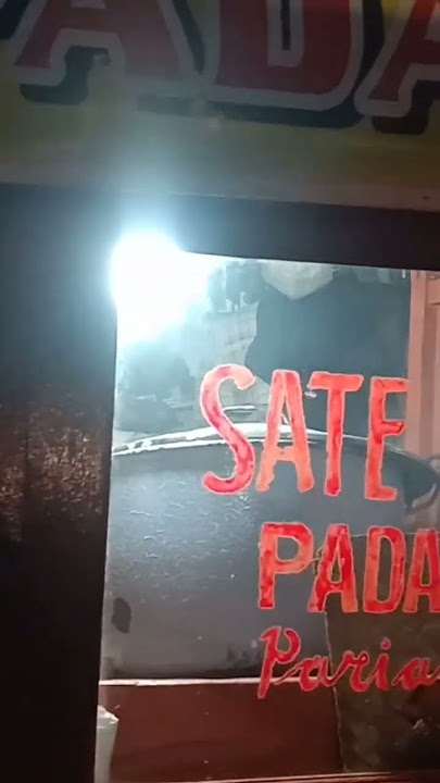 tercandid pedagang sate padang selama 2th berada di ngemplak#shorts