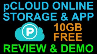 pCloud Online Storage Cloud Service 10GB Free Android iPhone PC Review Demo screenshot 4