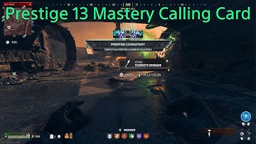 MWZ Prestige 13 Mastery Calling Card 😎 #callofduty #mw3 #gameplay #ps5 #cod #mwz #warzone