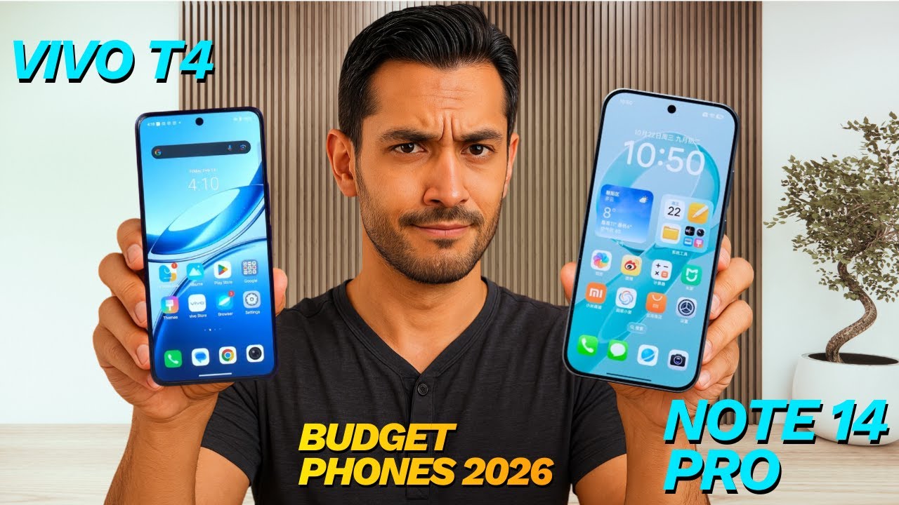 Vivo T4 vs Xiaomi Redmi Note 14 Pro (2026) | Full Detailed Comparison