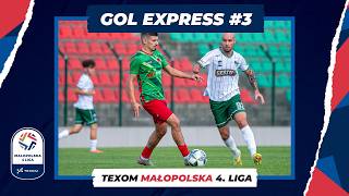 GOL EXPRESS 2026/27 - 3. KOLEJKA TEXOM MAŁOPOLSKIEJ 4. LIGI