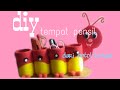 Cara mudah membuat tempat pensil dari botol plastik l how to make pencil holder from an old bottle