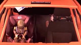 Britax Multi Tech front impact crash test forward facing front view 2