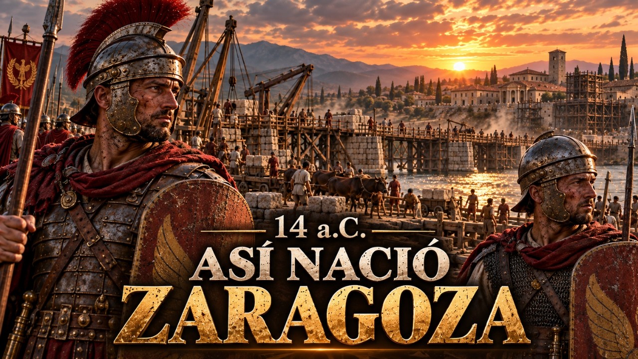 ASÍ NACIÓ ZARAGOZA (14 a.C.) | Los Legionarios Romanos que Fundaron Caesaraugusta