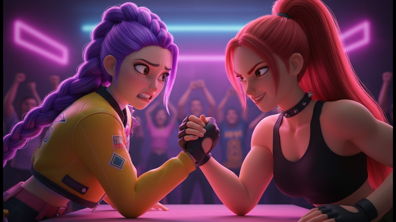 RUMI VS MIRA💪THE EPIC MATCH😱ӏ KPOP Demon Hunters - YouTube