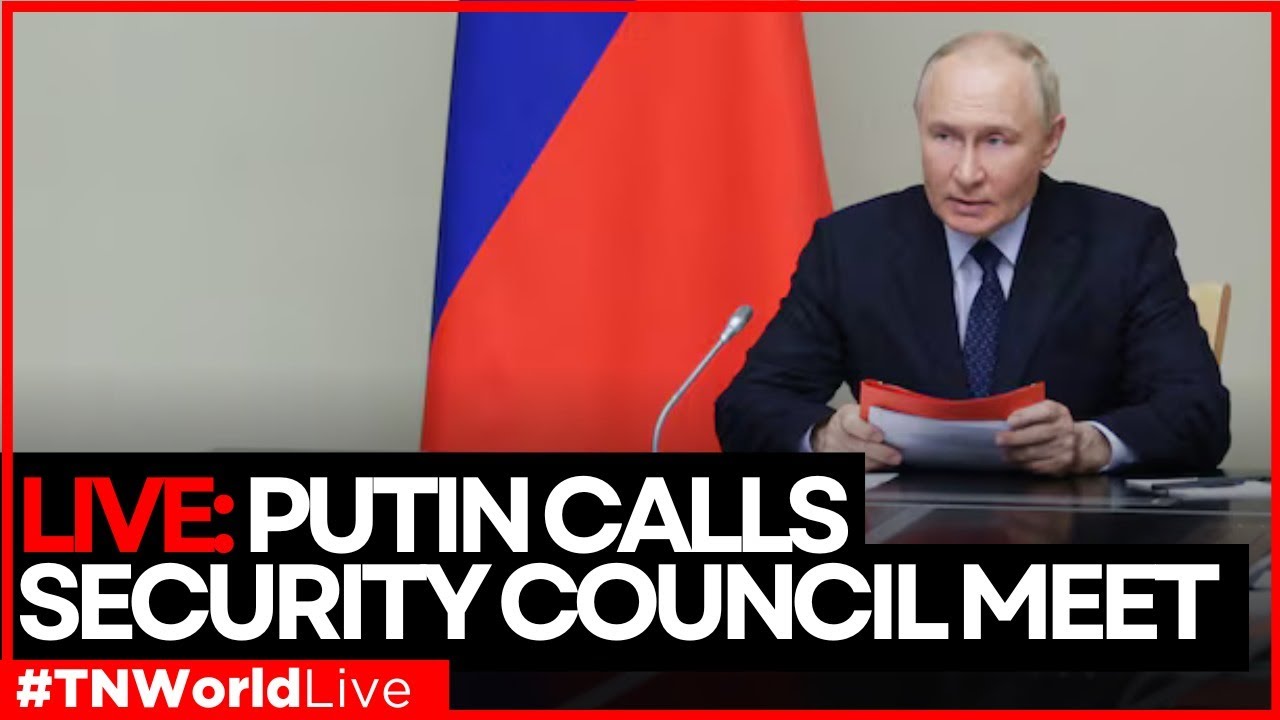 LIVE NEWS | Putin Chairs Urgent Security Council Meeting in Moscow | TIMES NOW WORLD