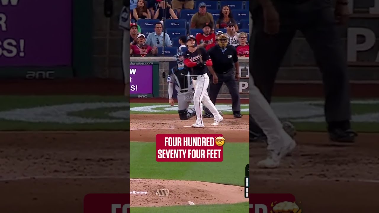 Longest HR Of The Season! Brady House Destroys A 474-Foot HR