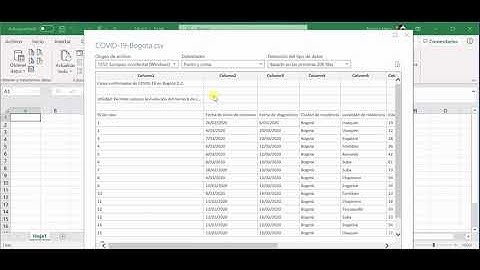 Importar Archivos CSV a Microsoft Excel 365 (Windows)