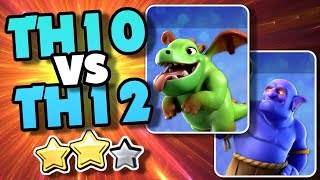 TH10 vs TH12 Strategy Grabbing 2 Stars EVERY TIME in Clash of Clans