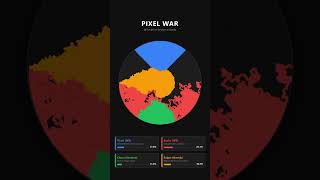 🚀 **Pixel War | BFS vs DFS vs Greedy vs Random Algorithm Battle**