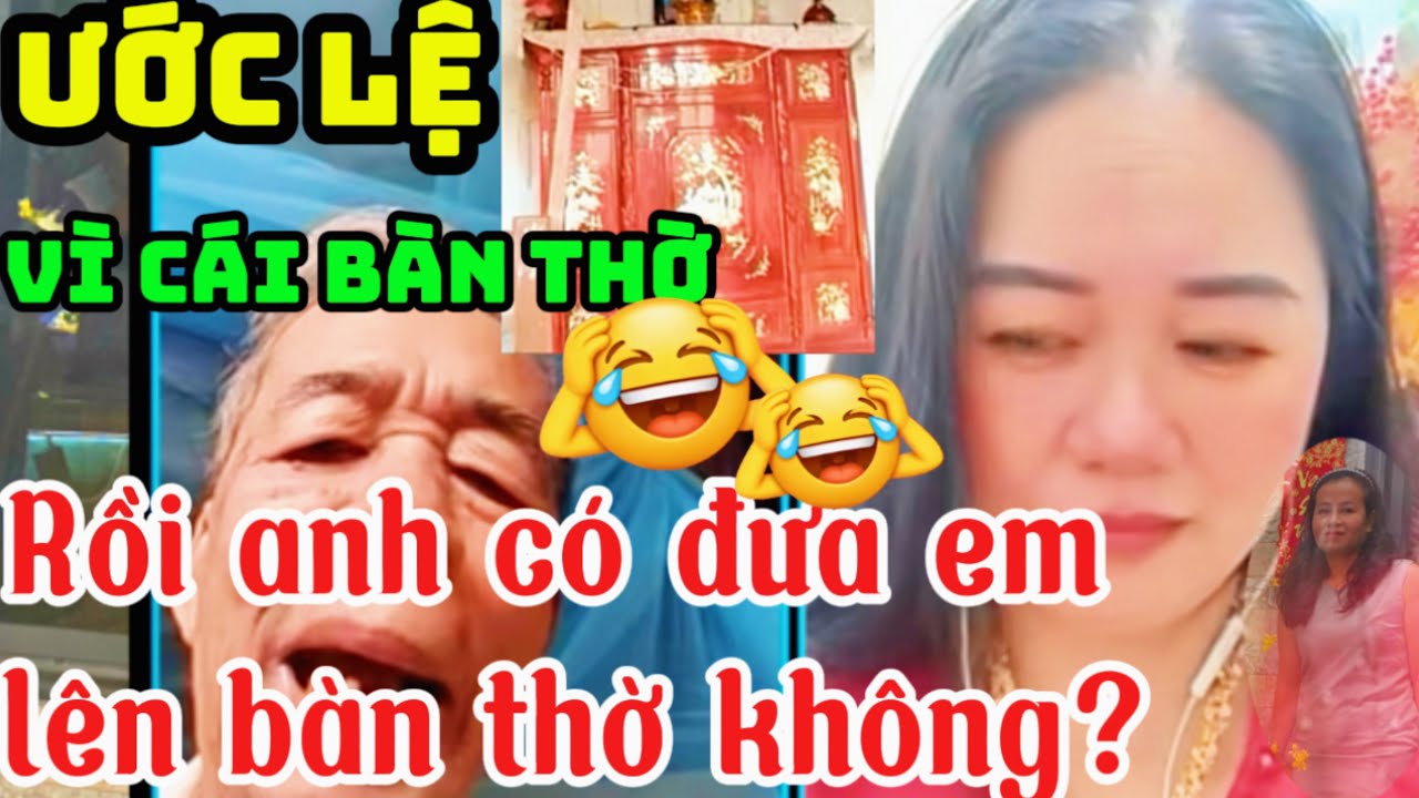 Toang toang rồi? Lá Thắm đang vui vẻ, anh quay bàn thờ , làm Thắm khóc như cơn bảo số 5 😂😂