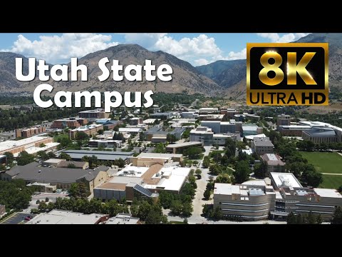 Utah State University | USU | 8K Campus Drone Tour