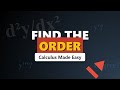 Order of Differential Equation: Highest Derivative Explained (Calculus)