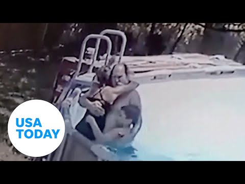 Boy saves mom from drowning during seizure in pool | USA TODAY