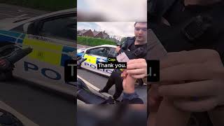 Rookie Biker Gets Pulled by The Police #shorts