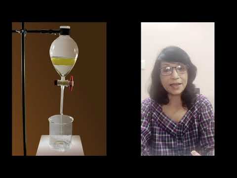 Separation of liquid and liquid mixture - I - YouTube